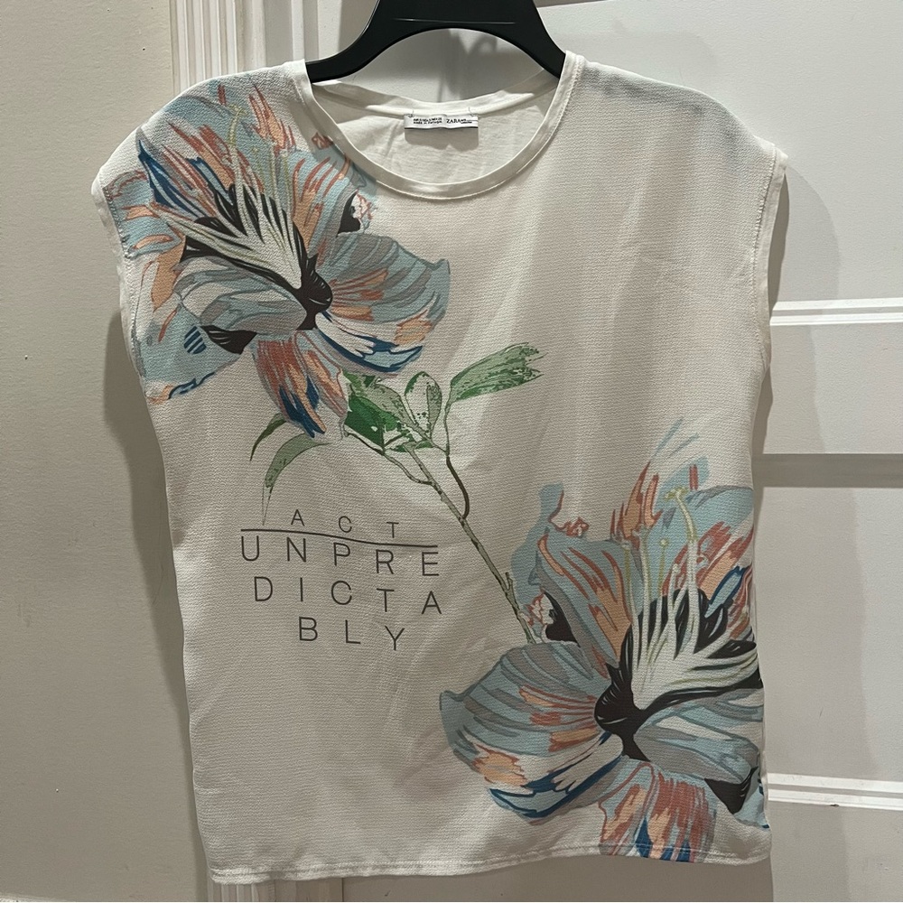 Zara WIB Collection Floral Blouse